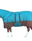 Hilason 1200D Waterproof Winter Horse Neckcover Turnout Blanket Belly Wrap