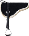 Hilason Natural Horsemanship Leather Bareback Western Treeless Saddle Pad