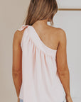 Chana Tie On Shoulder Sleeveless Top
