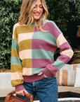 Isabelle Ribbed Edge Casual Sweater