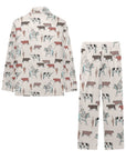 Cattle Drive Girl's Western Pajama Set