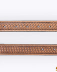 Hilason Western Leather Horse Saddle Back Billets