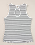 Bethany Striped Knit Sleeveless Tank