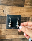 Sterling silver pearls - 24 inch