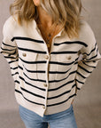 Genesis Pocket Buttoned Cardigan Sweater