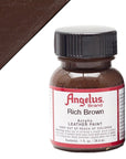 Angelus Acrylic Leather Paint For Purse Leather Vinyl 1 Oz All 80 Colors