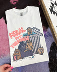 Feral for Turquoise TEE or CREWNECK