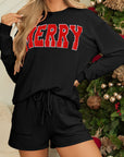 MERRY Corded Top and Shorts Set