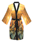 Sunflower Field Women's Lounge Kimono Robe