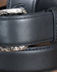 Nocona Leather Mens Belt Classic Style 1-1/2 Wide Removable Buckle