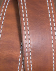 Hilason Heavy Duty Made In Usa Gun Holster Leather Work Belt Brown