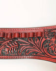 Hilason Double Caliber 44/45 Leather Cowboy Gun Rig Holster Mahogany