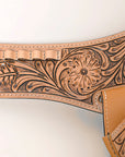 Hilason Double Caliber 44/45 Leather Western Cowboy Gun Rig Holster