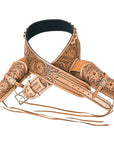 Hilason Double Caliber 44/45 Leather Western Cowboy Gun Rig Holster