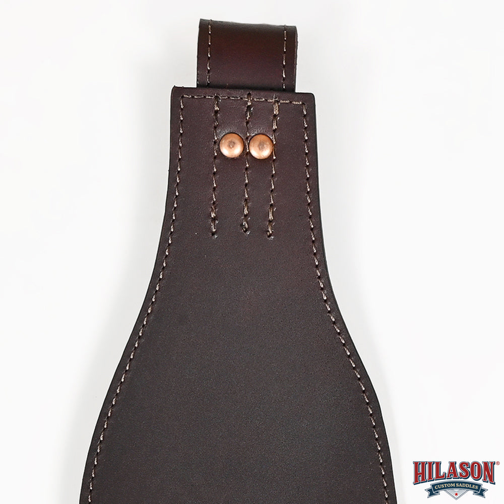 Hilason Leather Youth Saddle Replacement Fender Pair With Hobble Strap