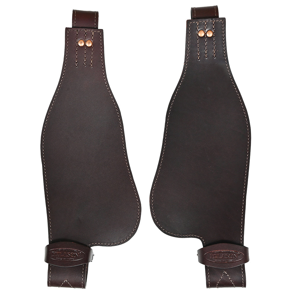 Hilason Leather Youth Saddle Replacement Fender Pair With Hobble Strap