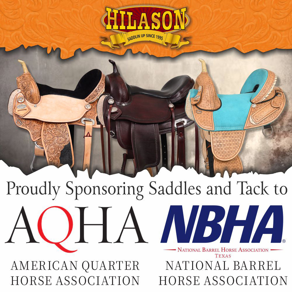 Flex Tree Western Horse Saddle Hilason In American Leather Barrel Trail