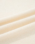 Solid Hollowed Knit Open Front Cardigan Sweater