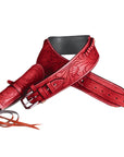 Hilason Western Right Hand Gun Holster Rig 44/45 Caliber Leather Cowboy
