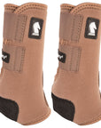 Classic Equine Lightweight Legacy2 Rear Hind Sports Boots Pair Caribou