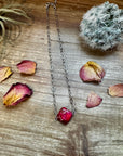 Pink choker Verascite - Valentine collection