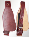 Hilason Leather Youth Saddle Replacement Fender Pair With Hobble Straps