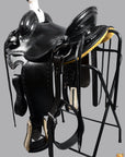 Western Horse Wade Saddle American Leather Ranch Roping Black