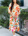 Alanna Floral Tiered Maxi Dress