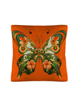 Retro Floral Butterfly Pillow Case Made in America