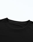 Plain Crew Neck Tee