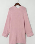 Solid Open Front Cardigan
