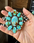 Princess Sonoran Turquoise Necklace – Emerson Thompson, Native Made, Sterling Silver