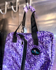 Dash for Cash (Purple) Luxury Tack Bag
