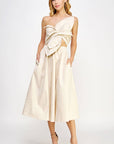 Knotted Bow Dress in color options