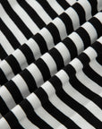 Stripe Sleeveless Tiered Mini Dress