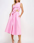 Knotted Bow Dress in color options