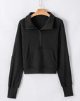 Fleece Lined Zip-Up Sweatshirt