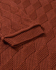 Hayden Textured Crew Neck Loose Sweater