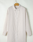 Selena Long Sleeve Button Up Shirt Dress