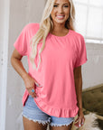 Kimber Frilled Hem Loose Top