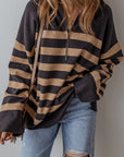 Adeline Stripe Oversized Sweater