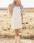 Penny Western Aztec Loose Mini Dress