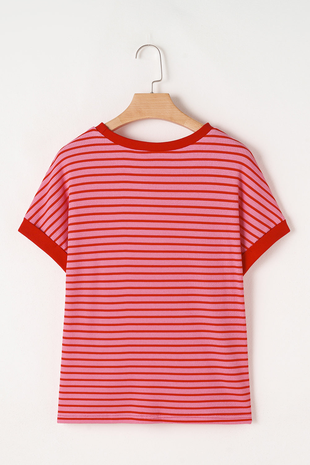 Mckenzie Stripe Knitted Round Neck Top