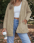 Amelia Snap Hooded Puffer Coat