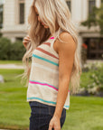 Lexi Stripe Textured Knit Sweater