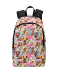 Vintage Cowgirl Collage Backpack