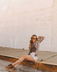 SALE The Oaklynn Platform Sneakers in Leopard