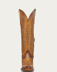 A4793 - WOMEN'S EMBROIDERY TAN J TOE COWBOY BOOT