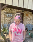 Pink Texas Babe T-Shirt