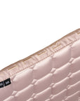 Satin Classic Dressage Saddle Pad - Champagne Cristal